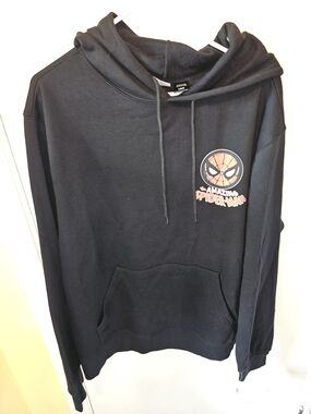 Marvel Black Spider-Man Logo Pullover Hoodie